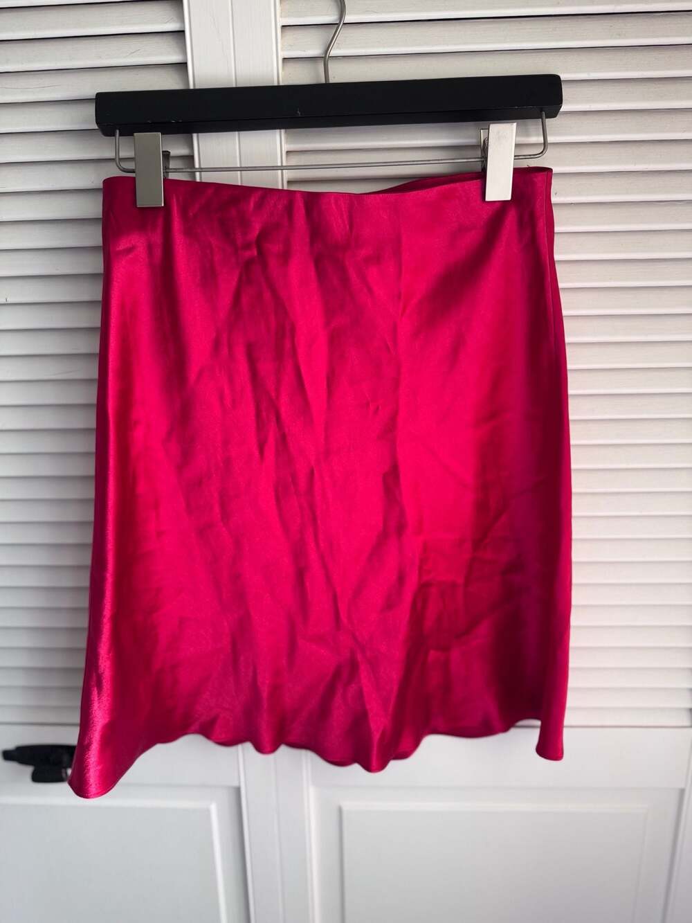 Babaton Slip Mini Skirt Red Size 8